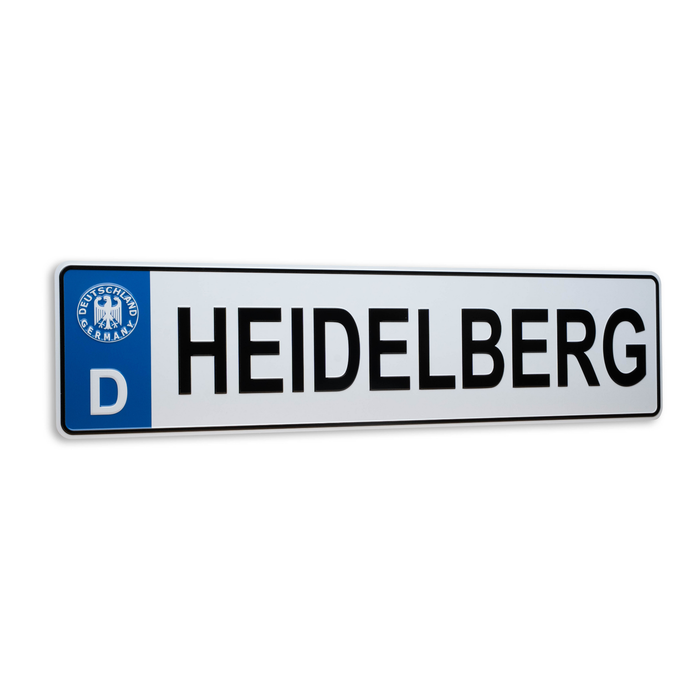 Autoschild Heidelberg