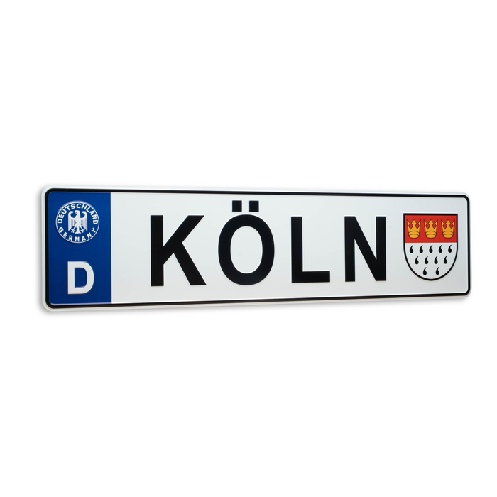 Autoschild Köln