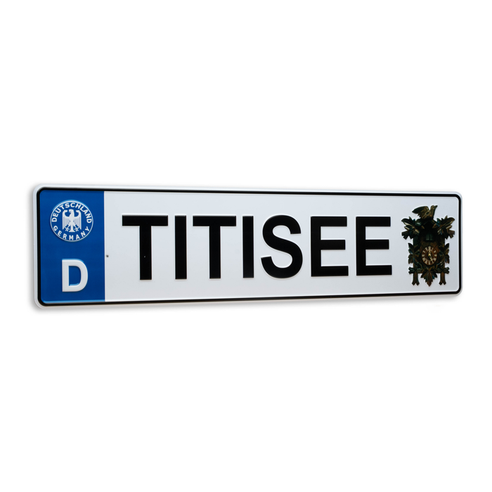 Autoschild Titisee