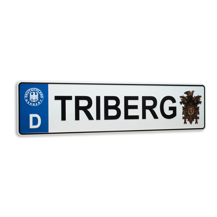 Autoschild Triberg