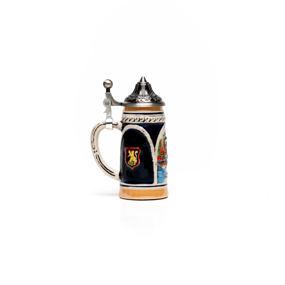 Mini Bierkrug mit Heidelberg Relief – traditionelles Deutschland Souvenir