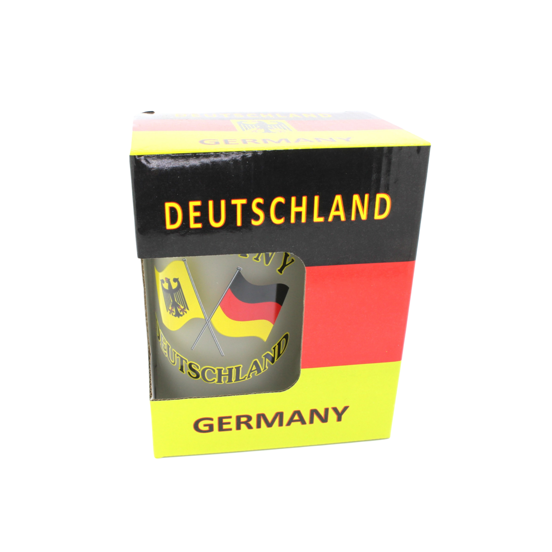 Beer glass flags matt