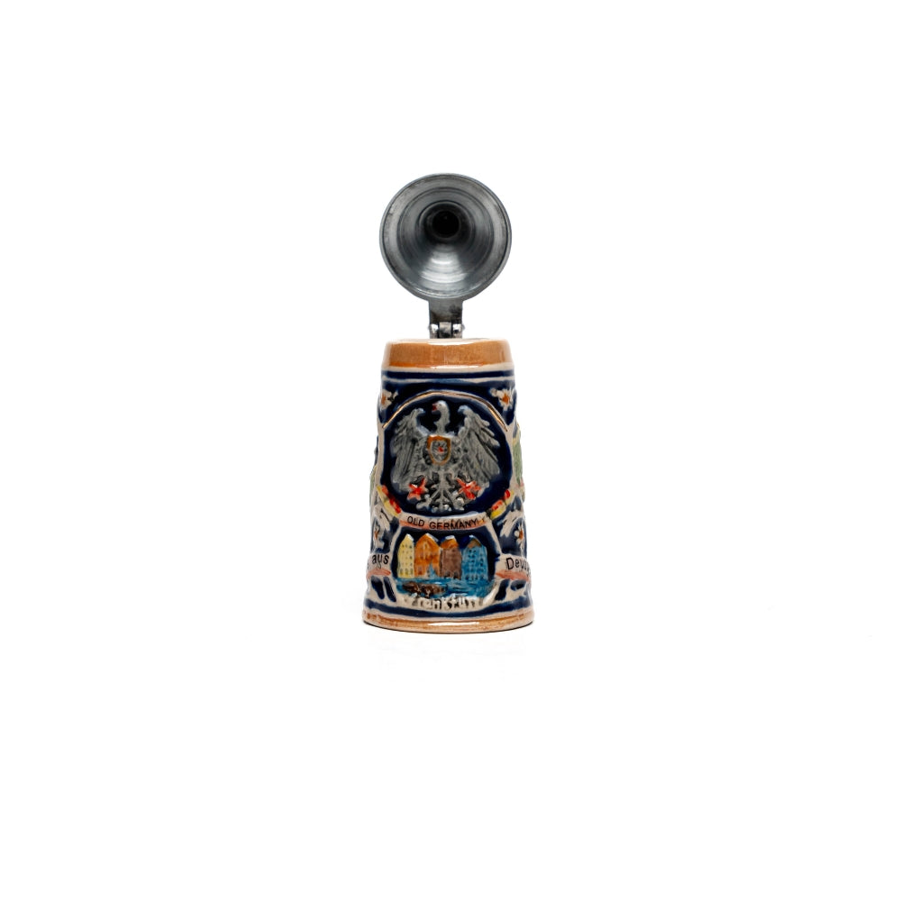Mini Bierkrug mit Deutschland-Panorama – klassisches Deutschland Souvenir