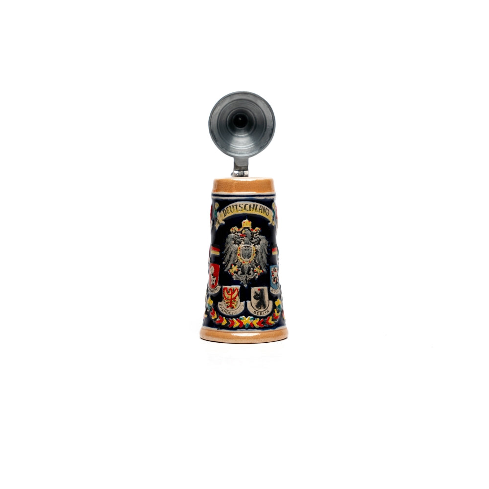 Mini Bierkrug mit Deutschland-Wappen – traditionelles Deutschland Souvenir