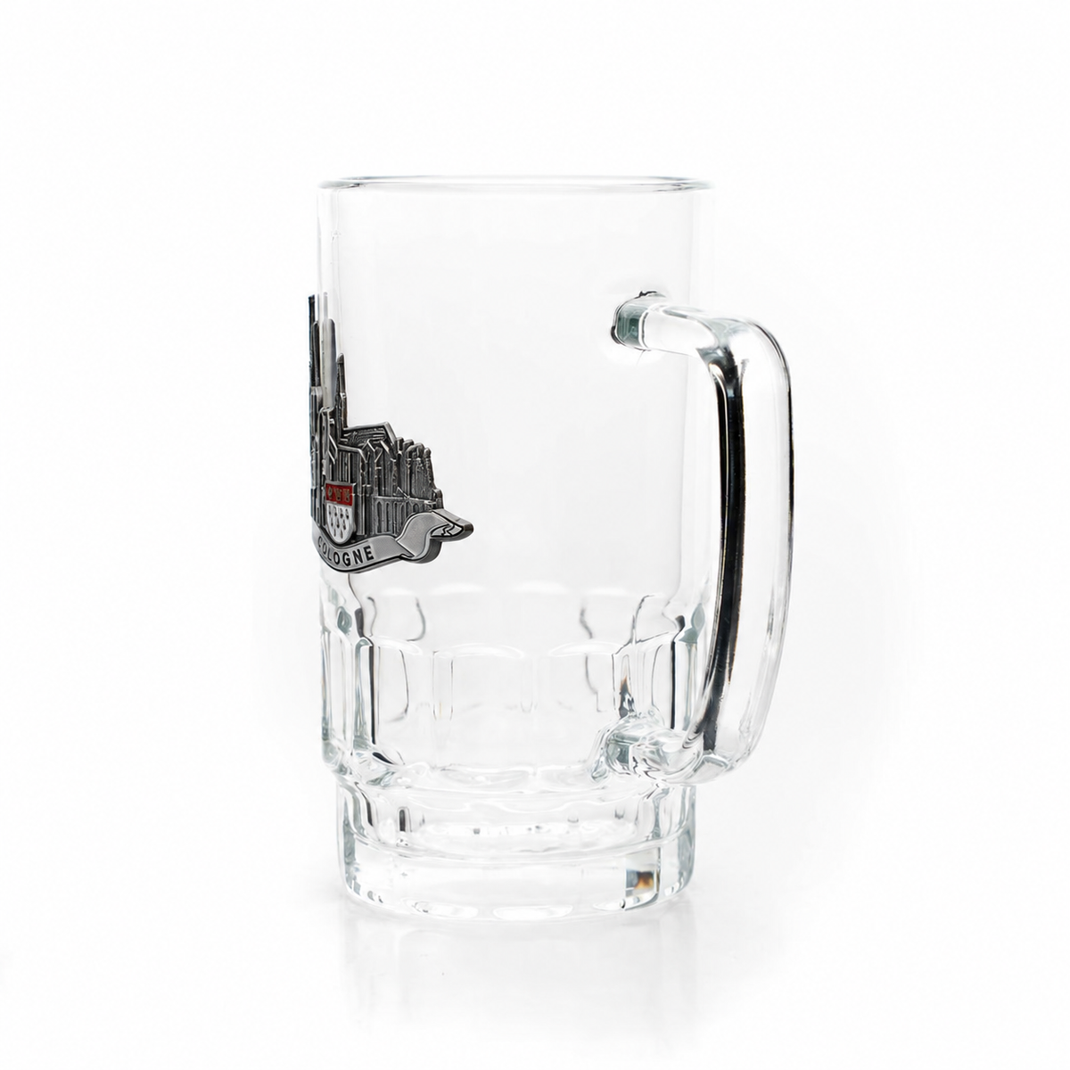 Bierseidel 0,4L Köln Metall- Amend Souvenir