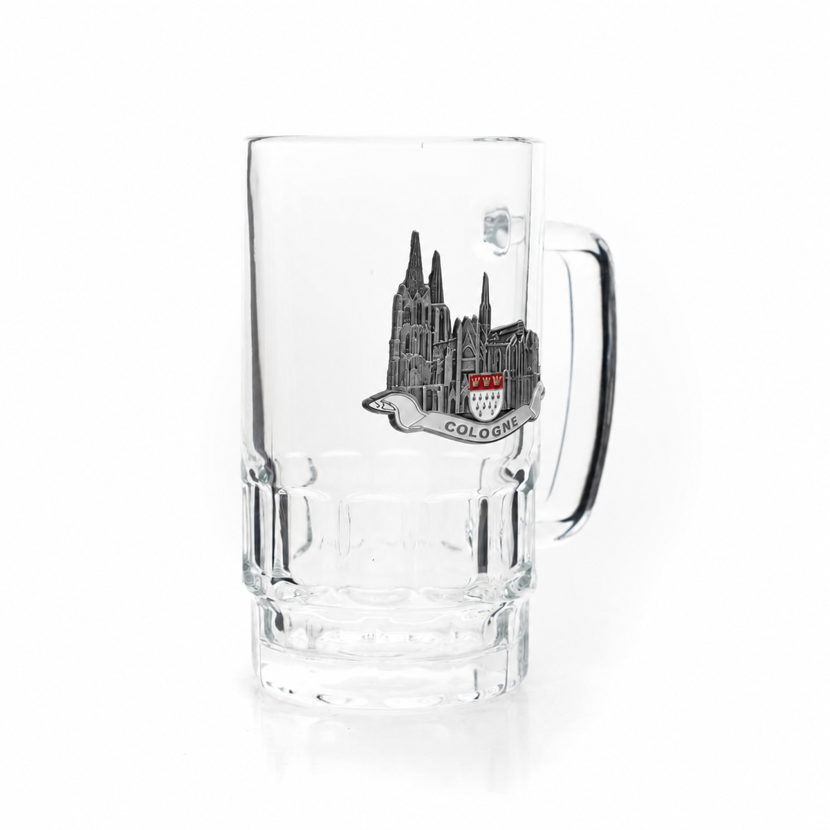 Bierseidel 0,4L Köln Metall- Amend Souvenir