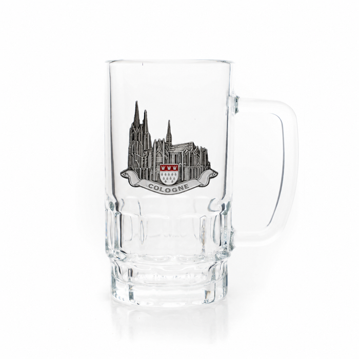 Bierseidel 0,4L Köln Metall