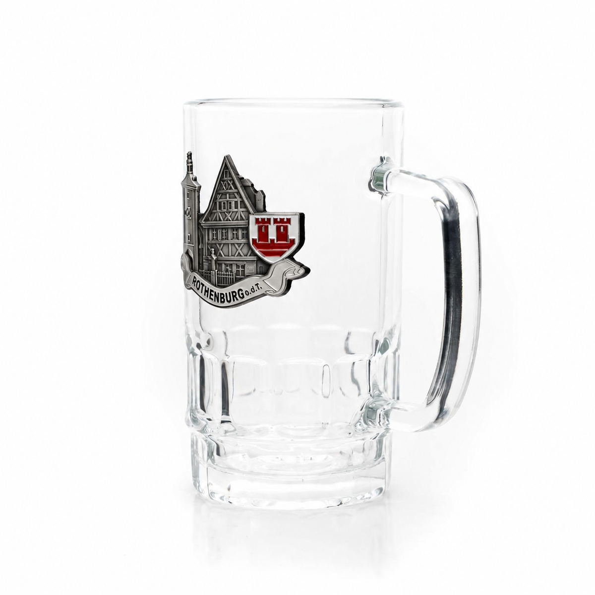 Bierseidel 0,4L Rothenburg Metall- Amend Souvenir