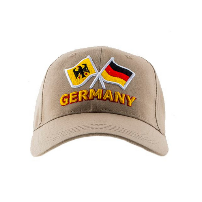 Cap Flaggen Germany beige