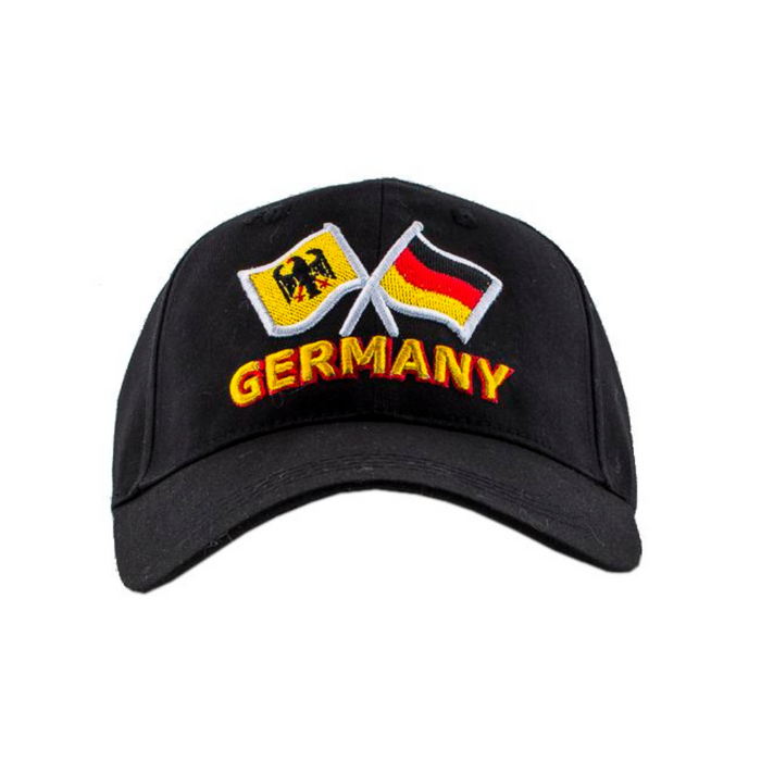 Cap Flaggen Germany schwarz