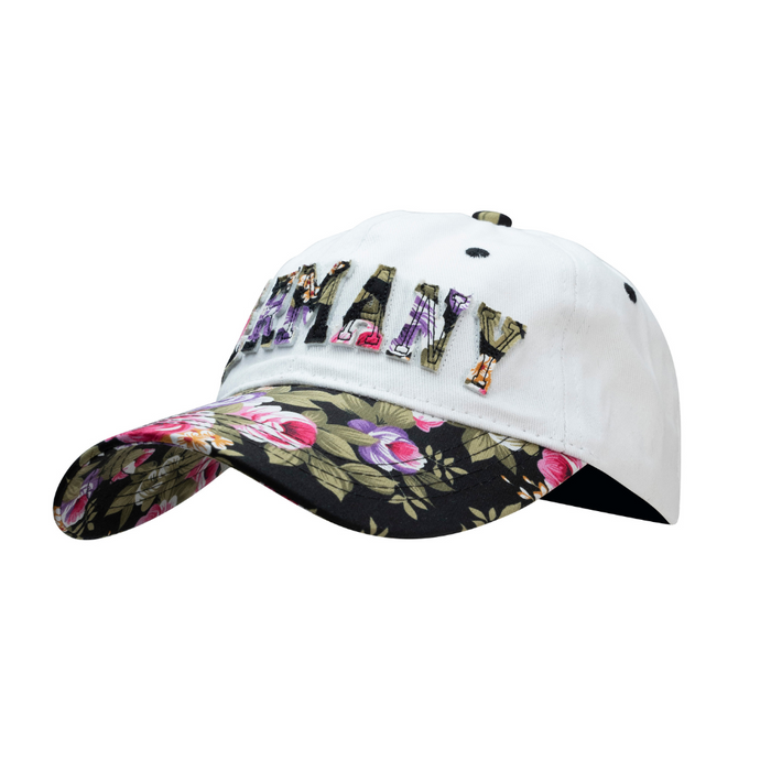 Cap Flower Germany weiß