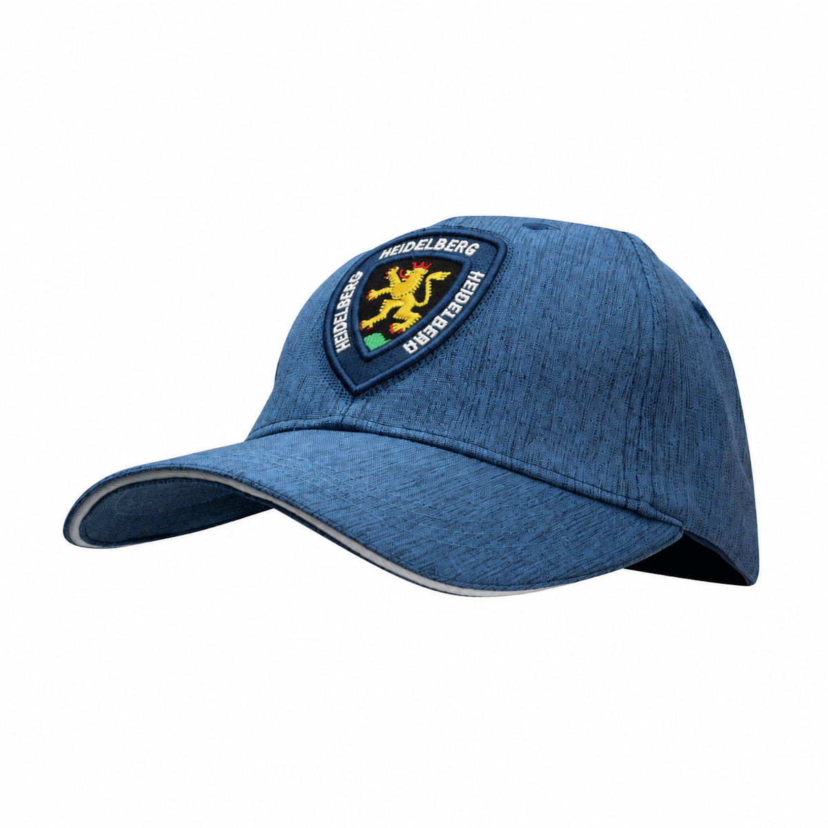 Blaue Cap mit Heidelberg-Wappen auf der Vorderseite – Germany Souvenir