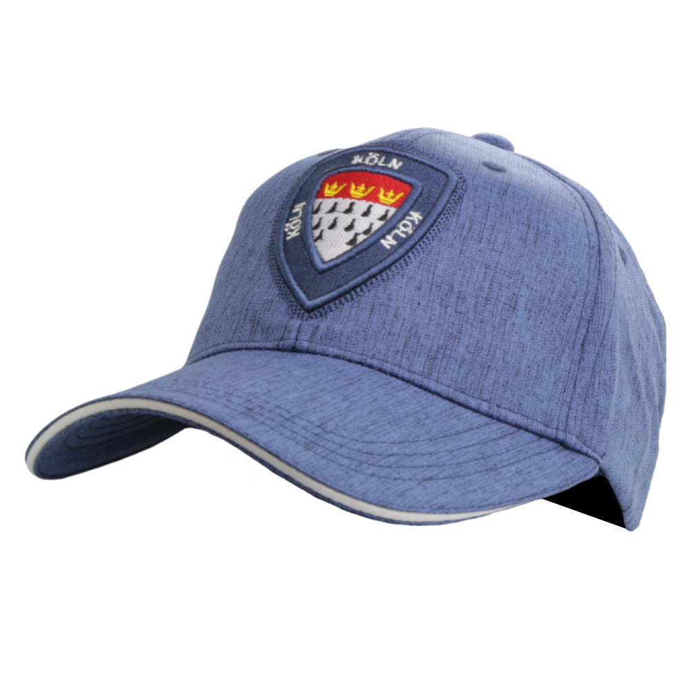 Blaue Cap mit Köln-Wappen auf der Vorderseite – Germany Souvenir