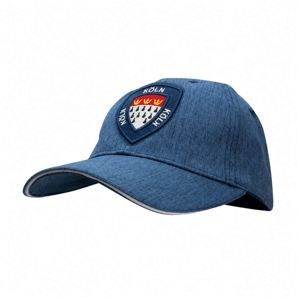 Blaue Cap mit Köln-Wappen auf der Vorderseite – Germany Souvenir