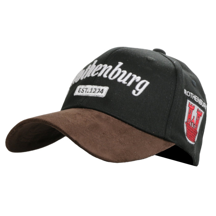 Cap Leder Rothenburg schwarz
