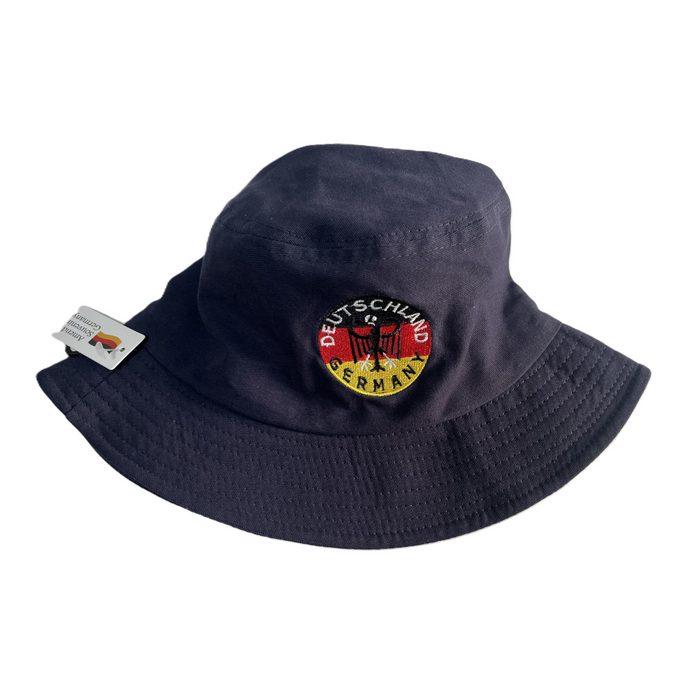 Fisherman's hat eagle round navy