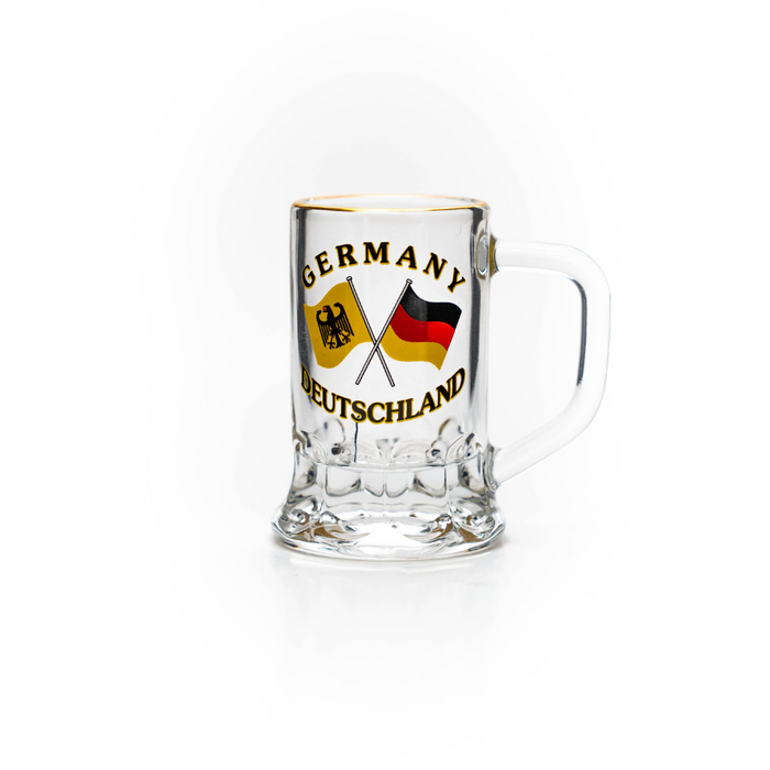 Glass mug mini 2cl flags