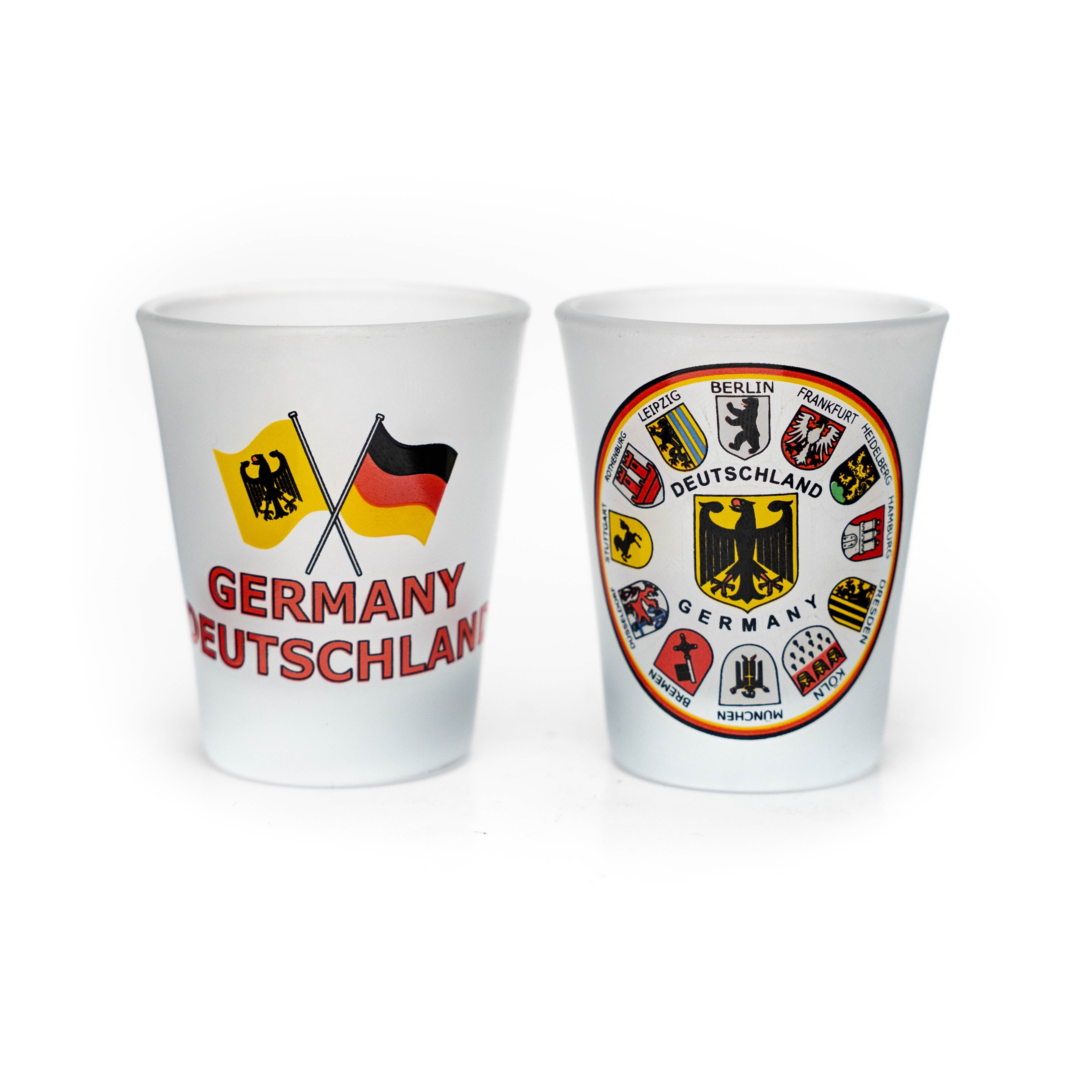 Glasstamper 2er Set Deutschland