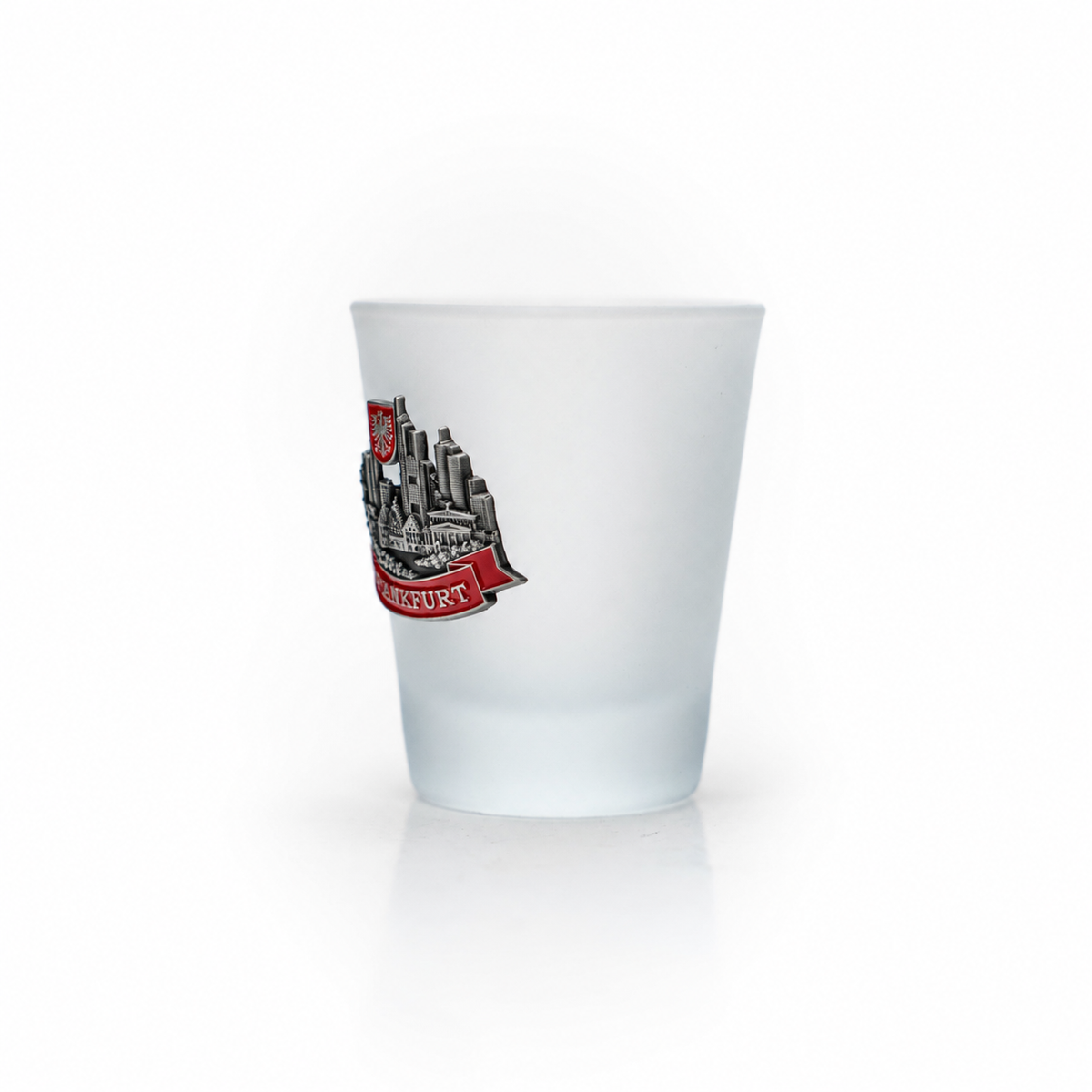 Glasstamper Frankfurt Metall matt- Amend Souvenir