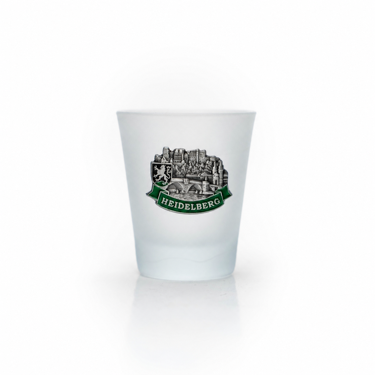 Glasstamper Heidelberg Metall matt- Amend Souvenir