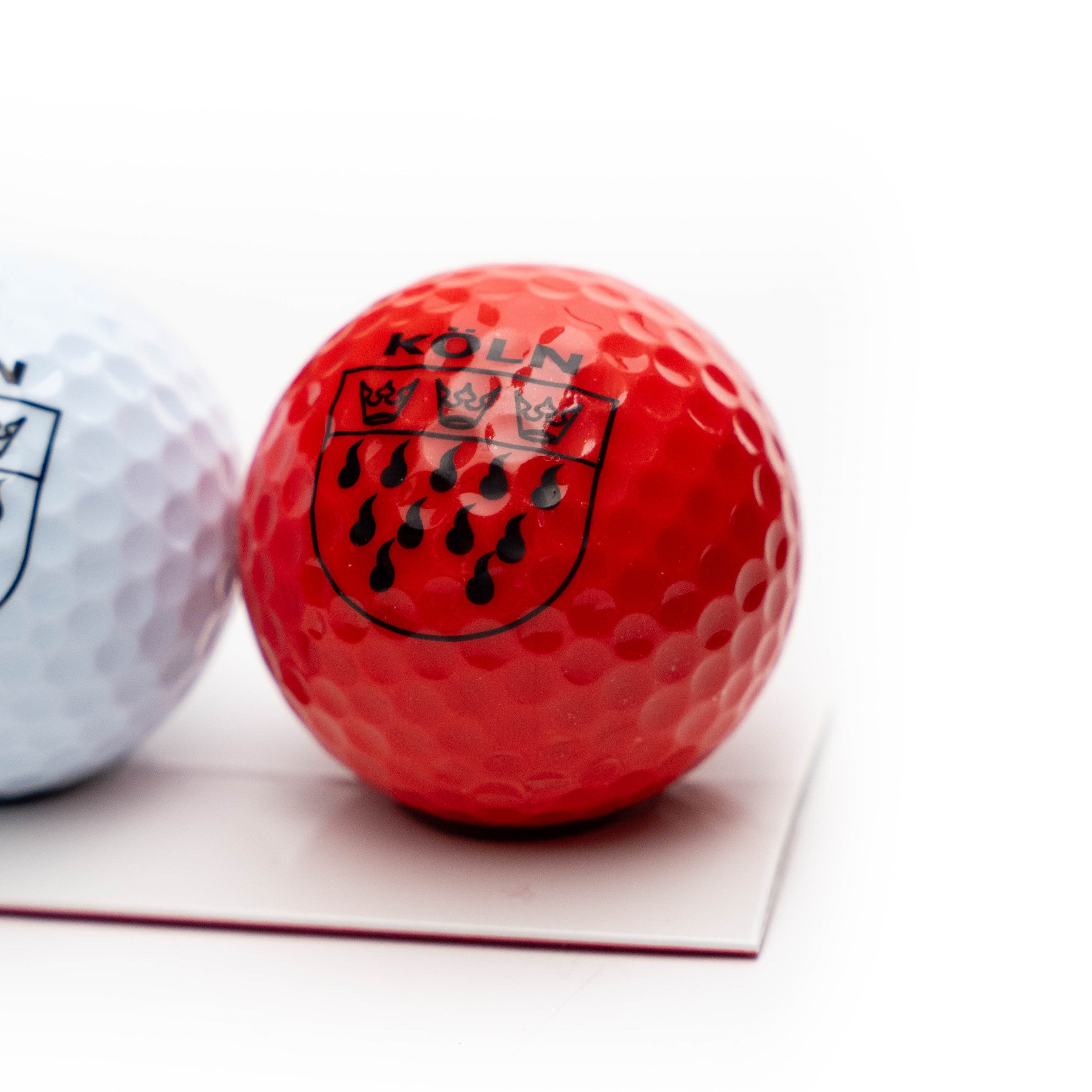 Golfball 2-er Set mit Köln-Motiv – Deutschland Souvenir