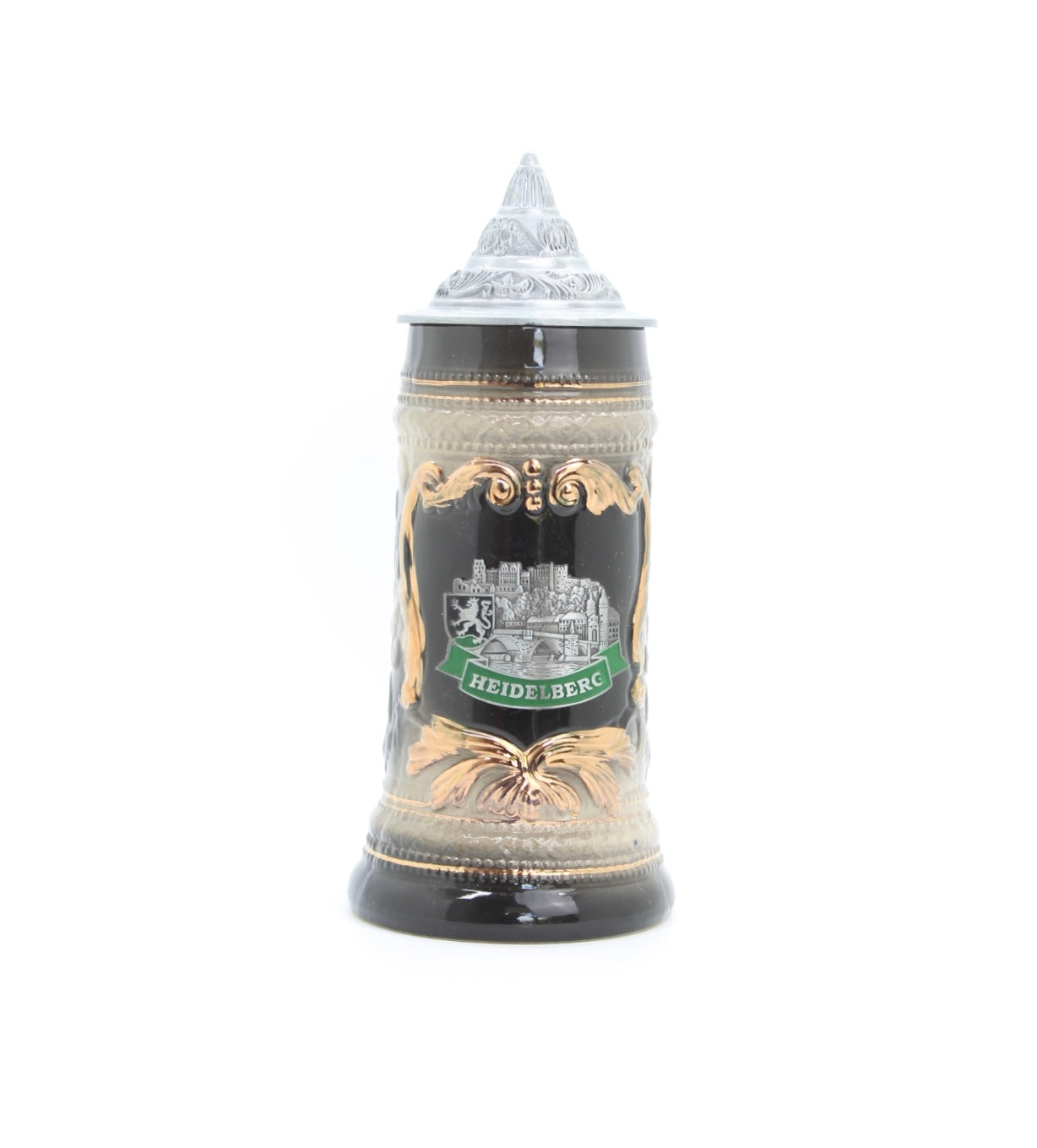 Small beer mug Heidelberg plaque
