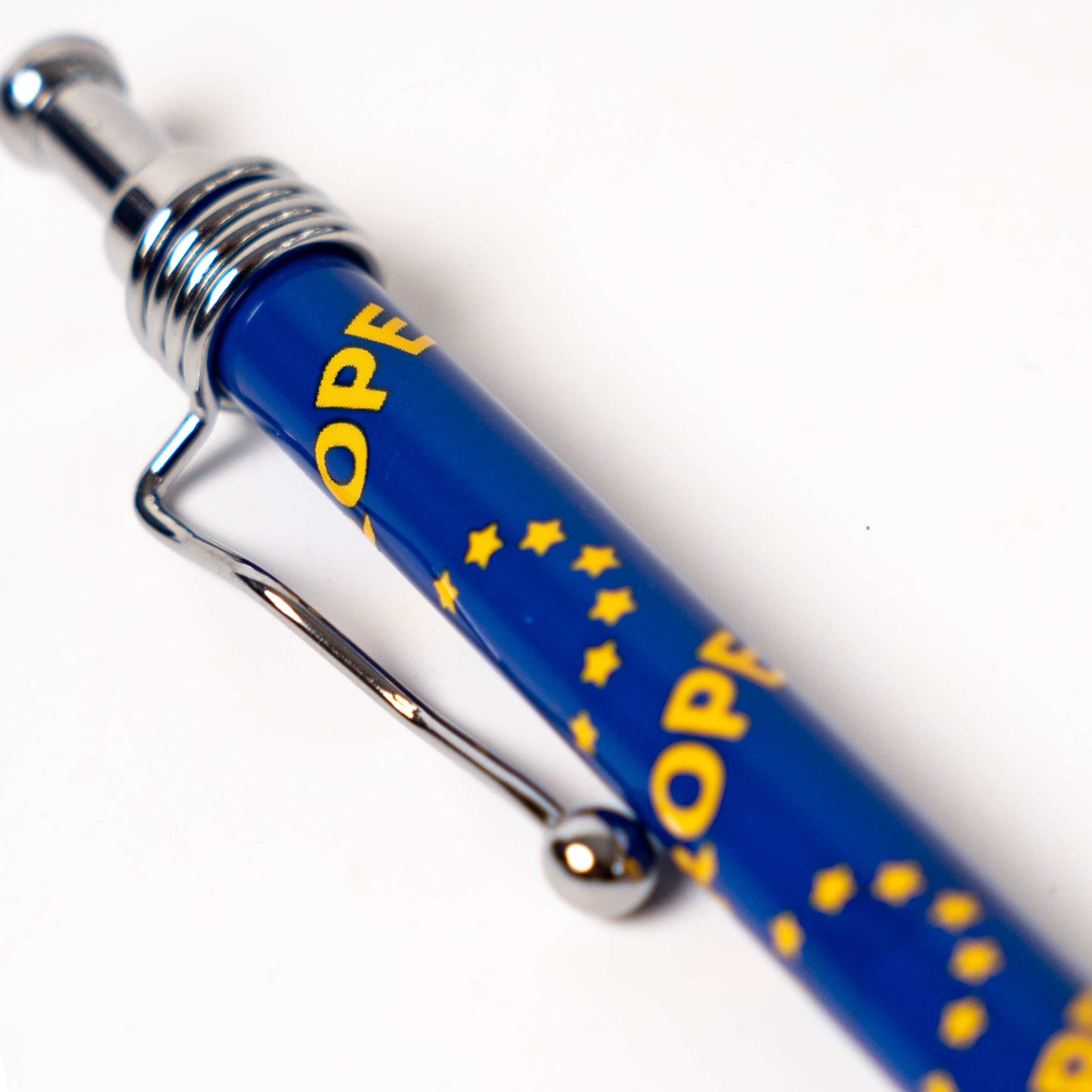 Kugeslchreiber mit Europe-Motiv in blau - Europa Souvenir