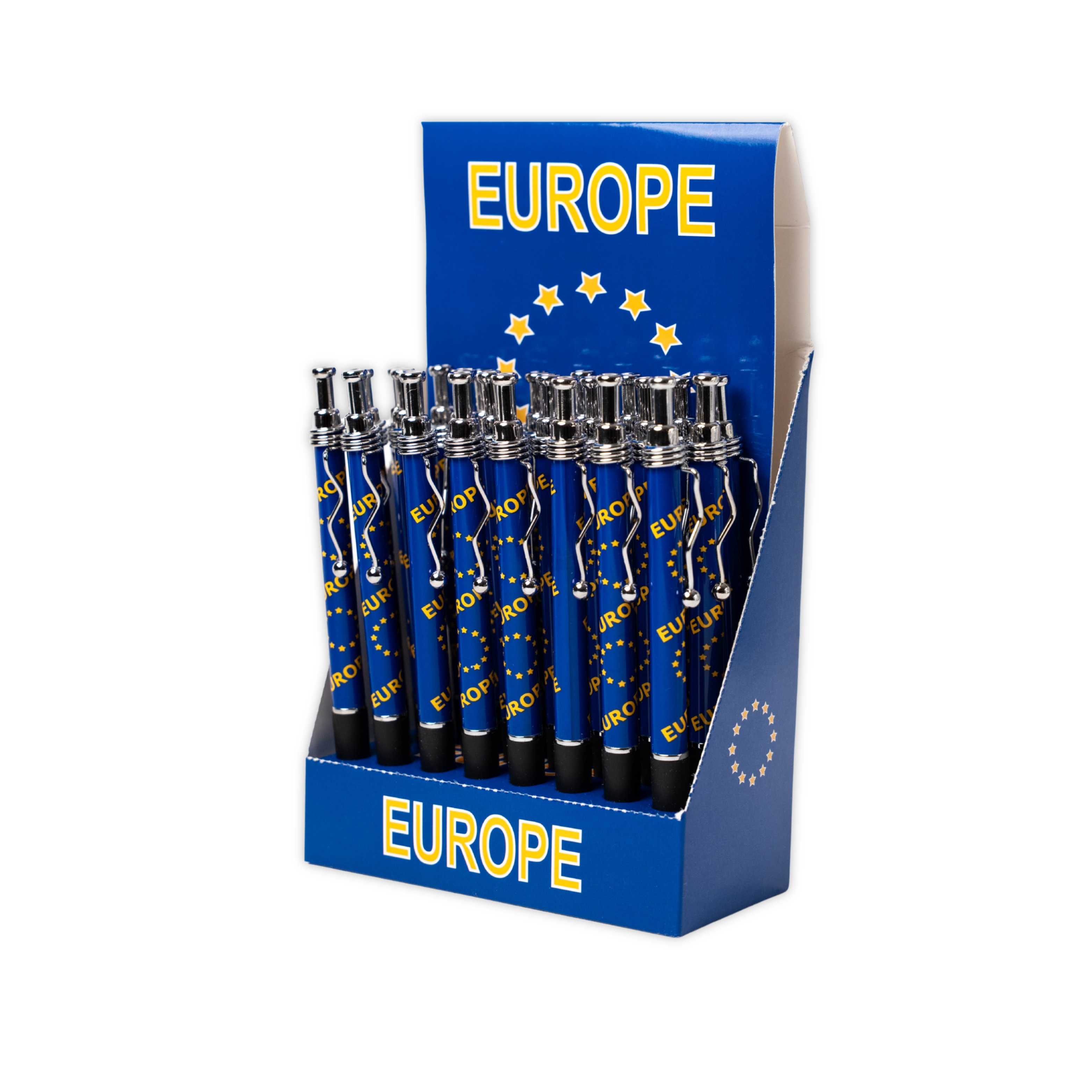 Kugeslchreiber mit Europe-Motiv in blau - Europa Souvenir