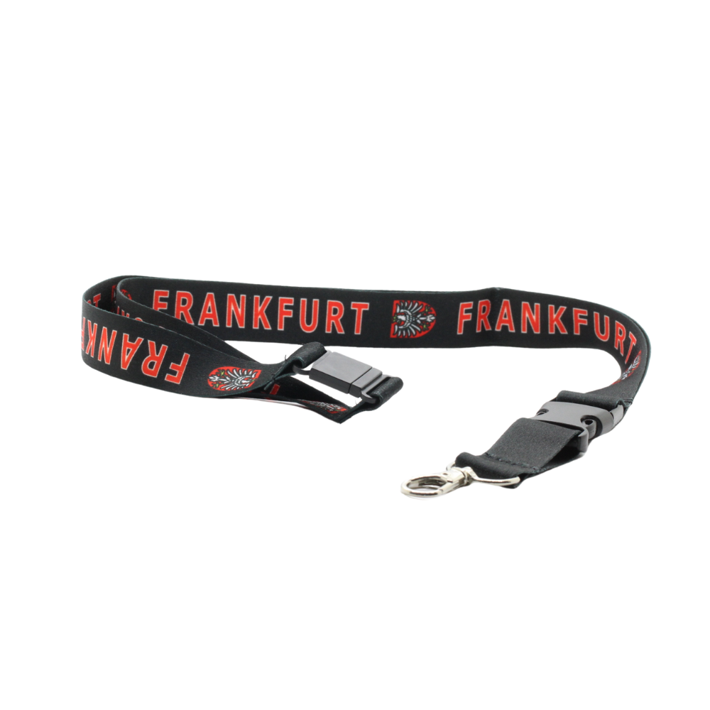 Lanyard/Schlüsselband mit Frankfurt-Motiv – Deutschland Souvenir
