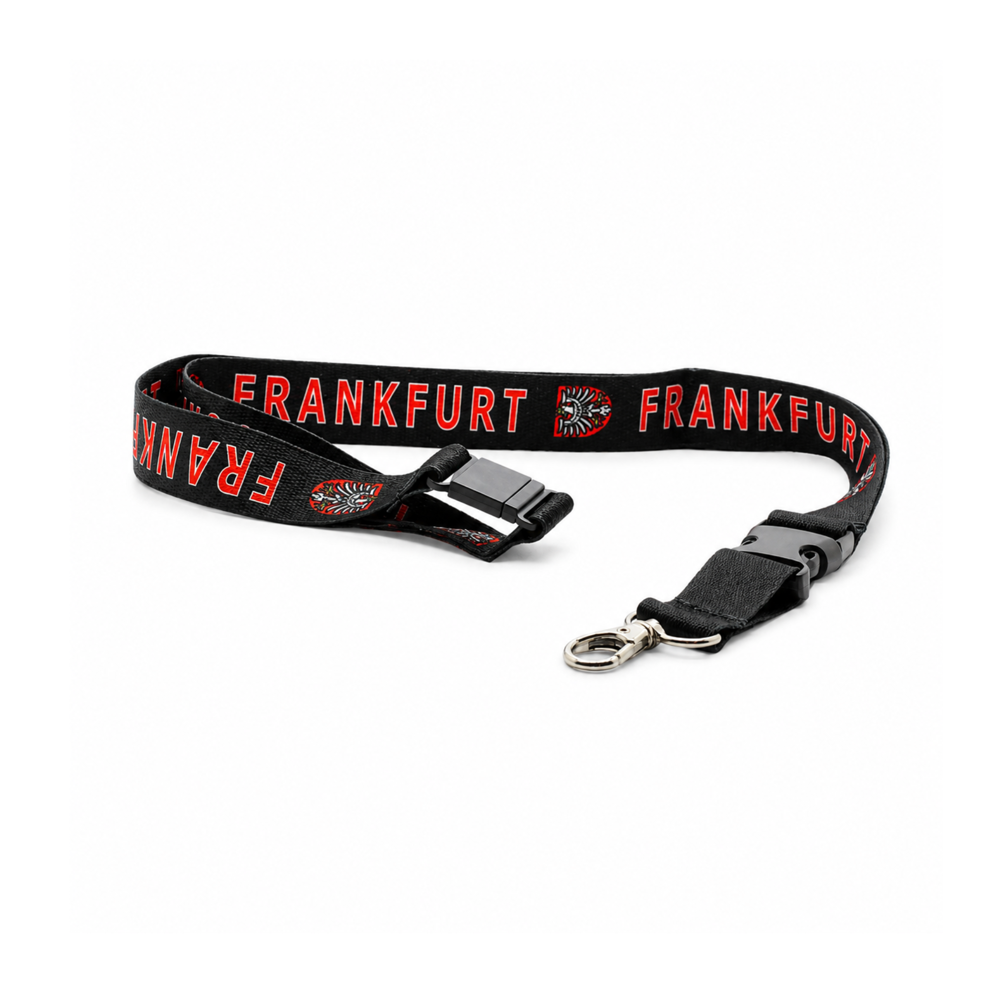 Lanyard/Schlüsselband mit Frankfurt-Motiv – Deutschland Souvenir