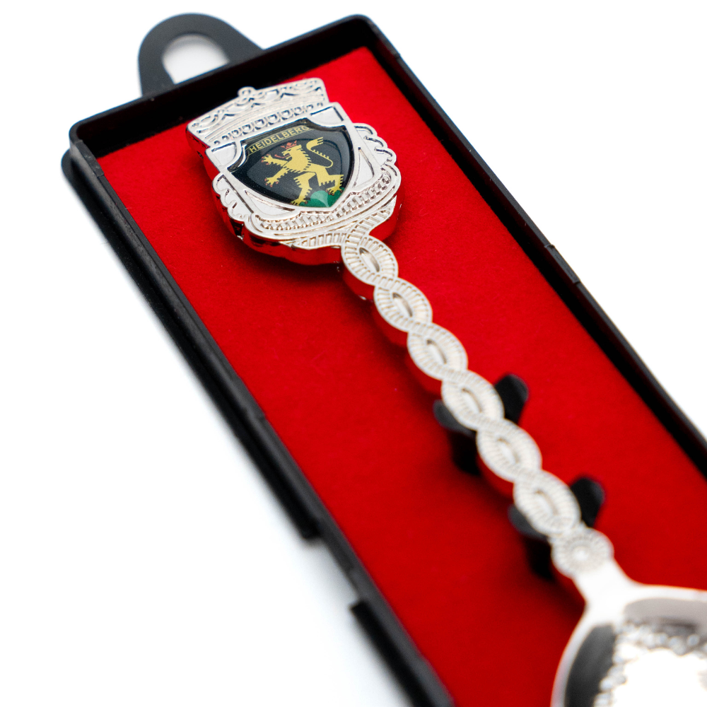 Souvenir-Löffel mit Heidelberg-Wappen – Deutschland Souvenir