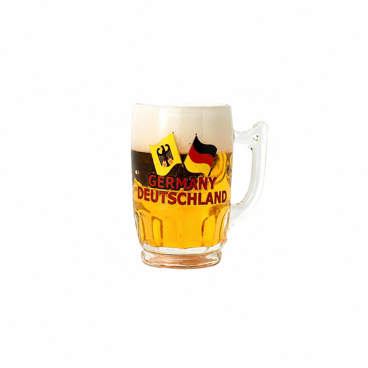 Bierglas-Magnet mit Flaggen-Motiv – Deutschland Souvenir