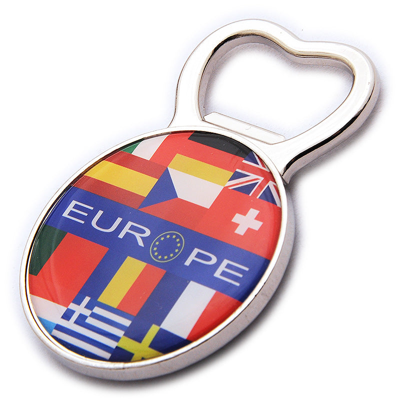 Magnet-Flaschenöffner mit Europa-Motiv – Deutschland Souvenir