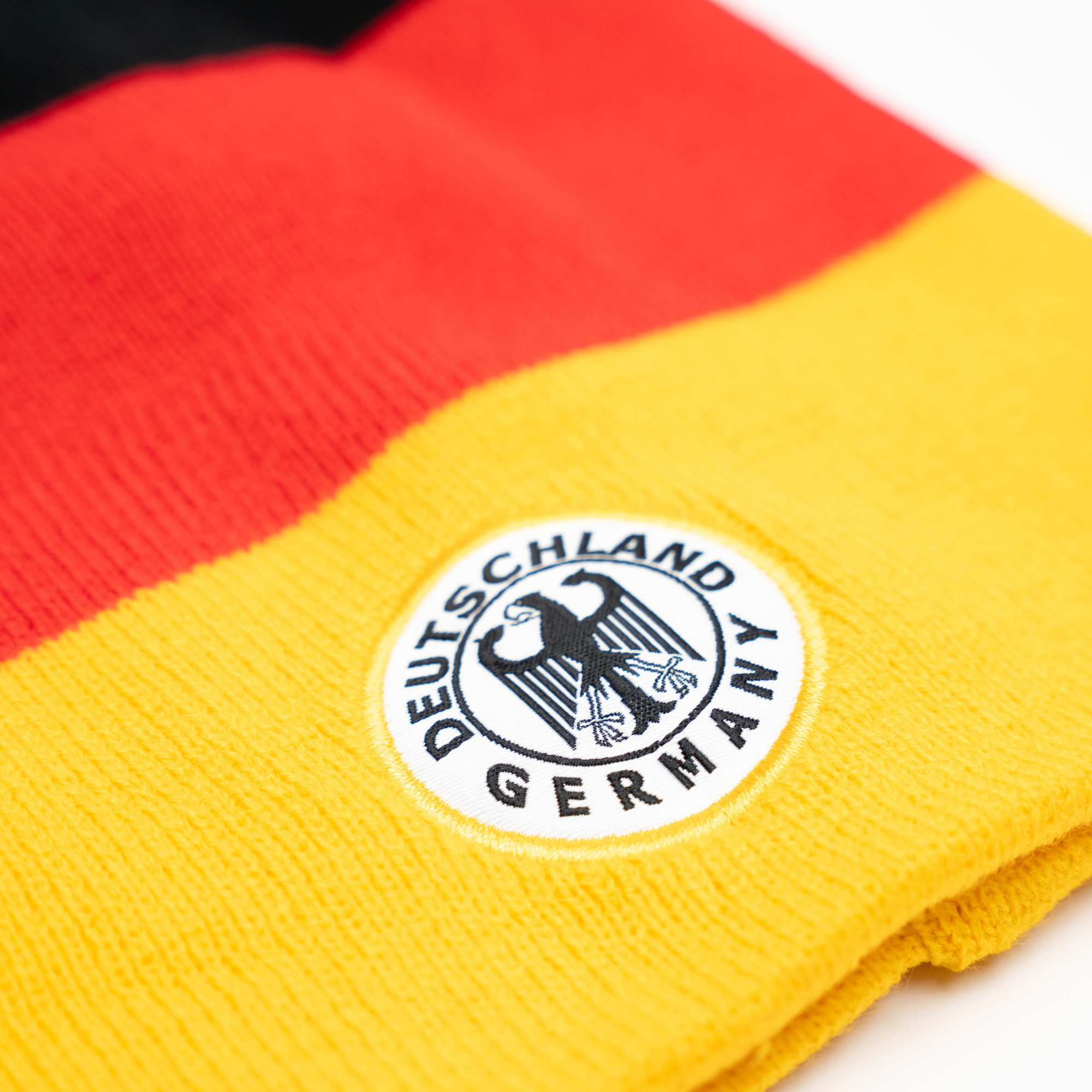 Mütze in Schwarz-Rot-Gold mit Deutschland-Fahne – Deutschland Souvenir