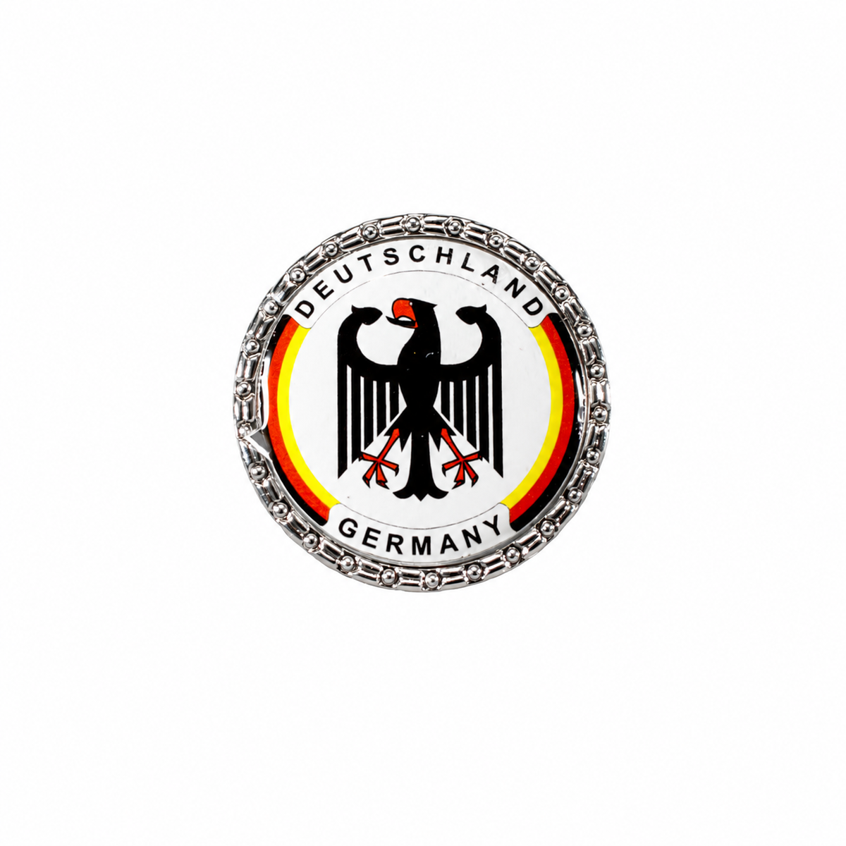 Runder Pin mit Adler-Wappen – Deutschland Souvenir