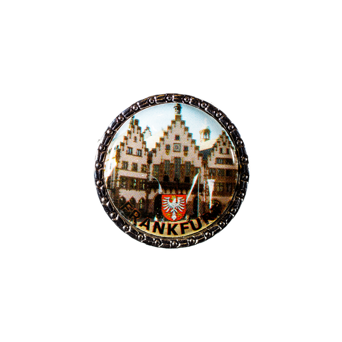 Pin Frankfurt round