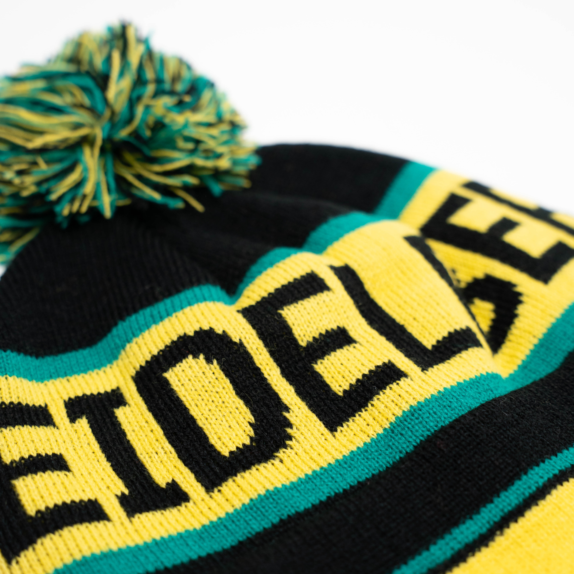 Grüne Pudel-Mütze mit Heidelberg-Schriftzug – Heidelberg Souvenir