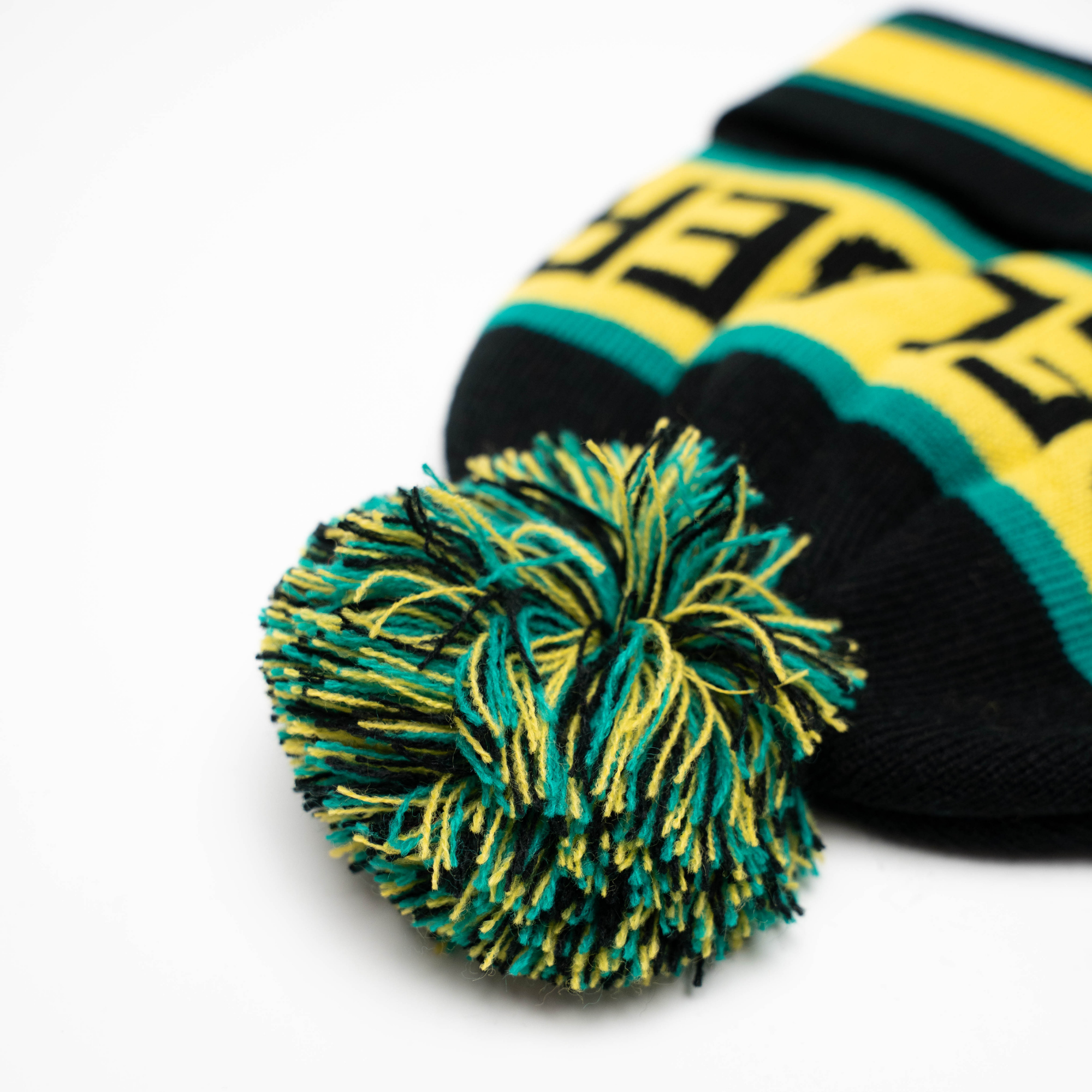 Grüne Pudel-Mütze mit Heidelberg-Schriftzug – Heidelberg Souvenir