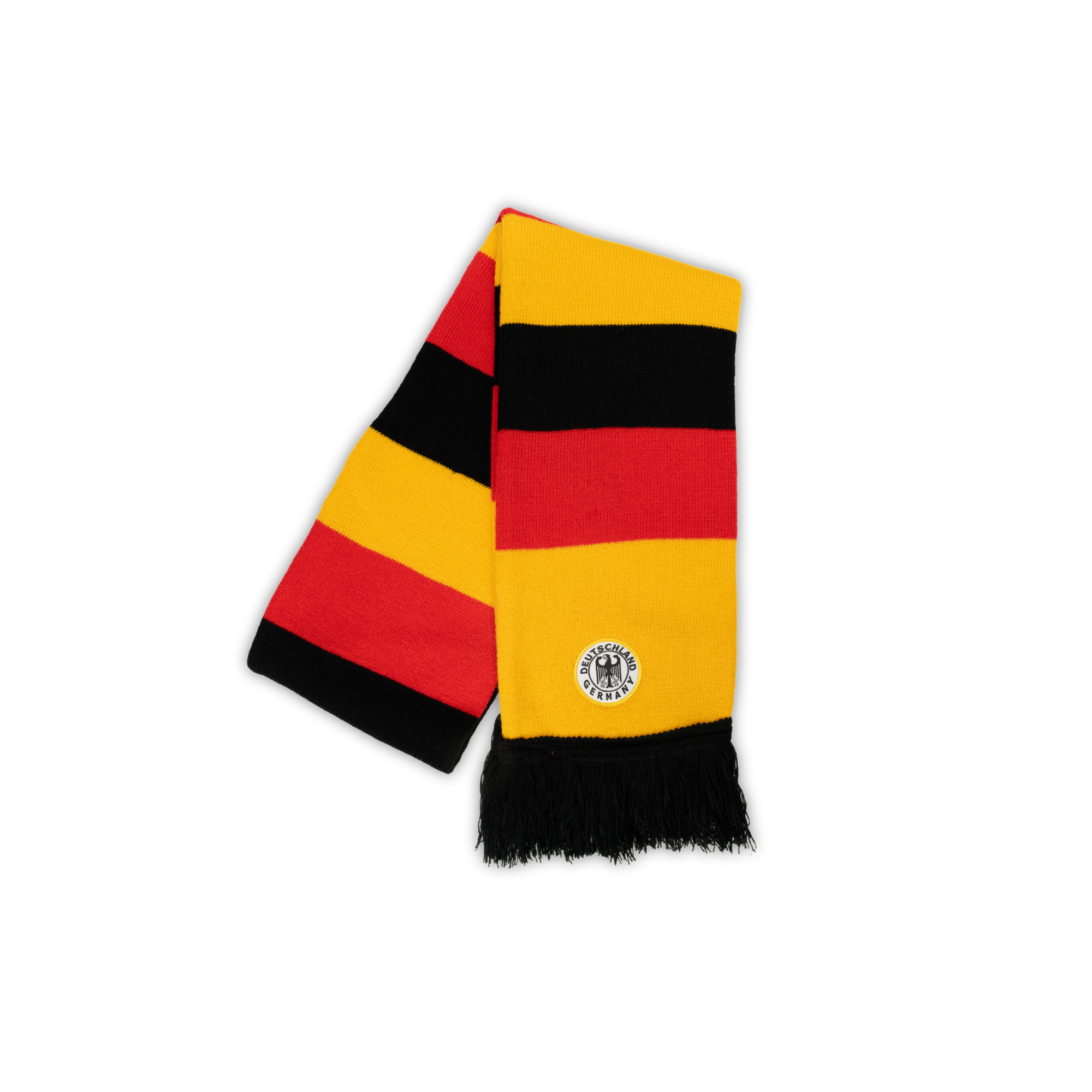 Schal in Schwarz-Rot-Gold mit Germany-Schriftzug – Deutschland Souvenir