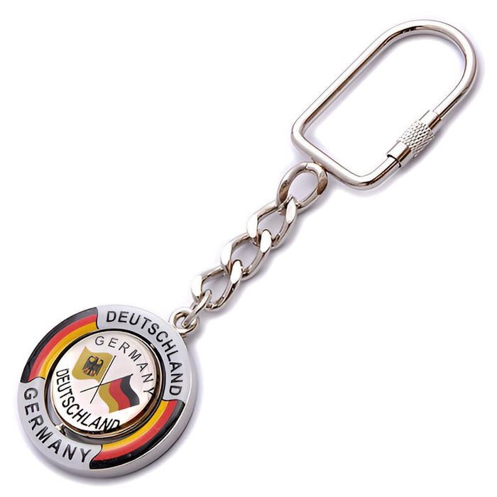 Schlüsselkette Adler drehend