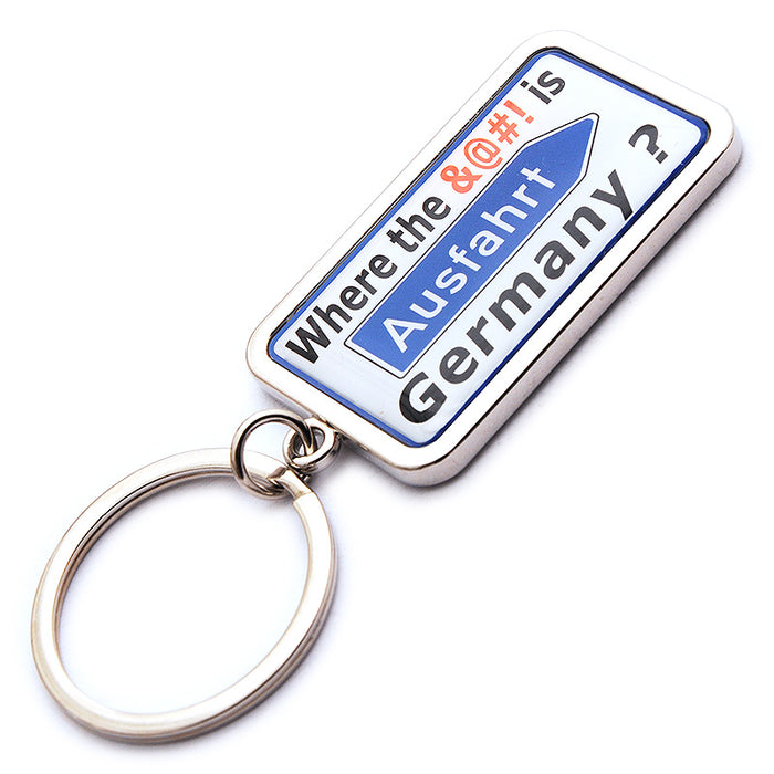 Schlüsselkette Ausfahrt