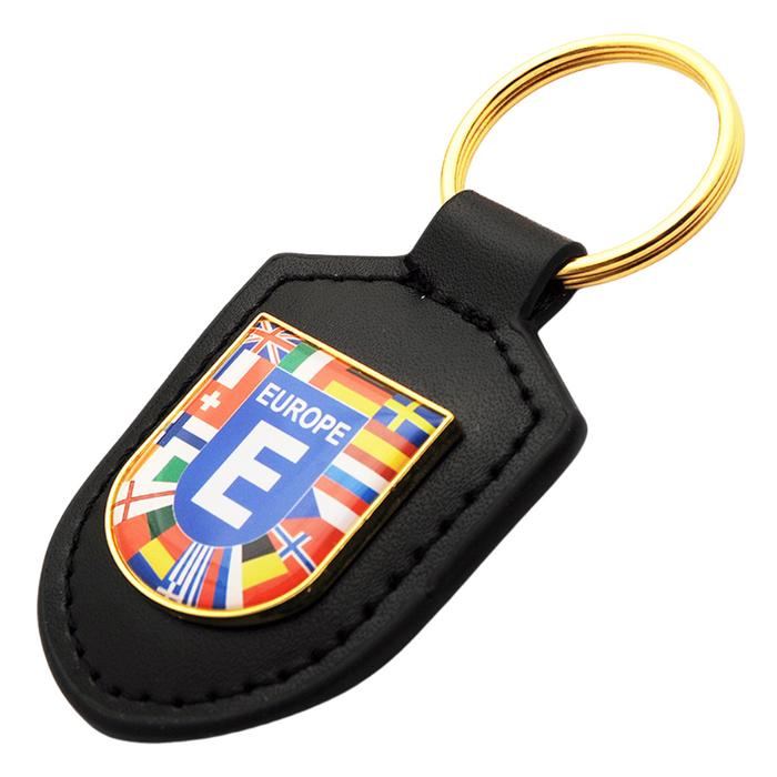 Schlüsselkette Leder Europe