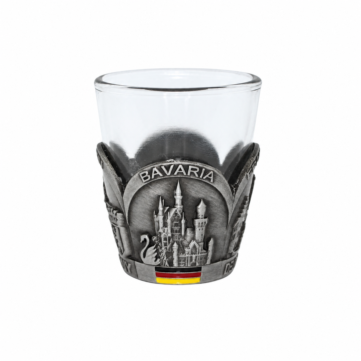 Schnapsglas Metall Germany – Deutschland Souvenir
