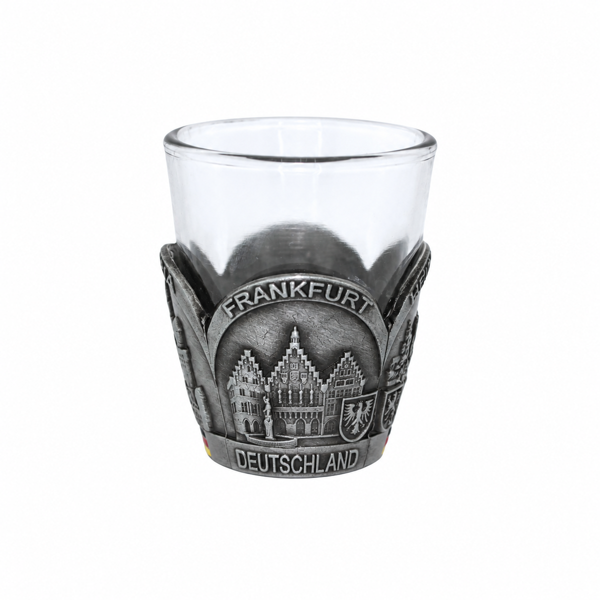 Schnapsglas Metall Germany – Deutschland Souvenir