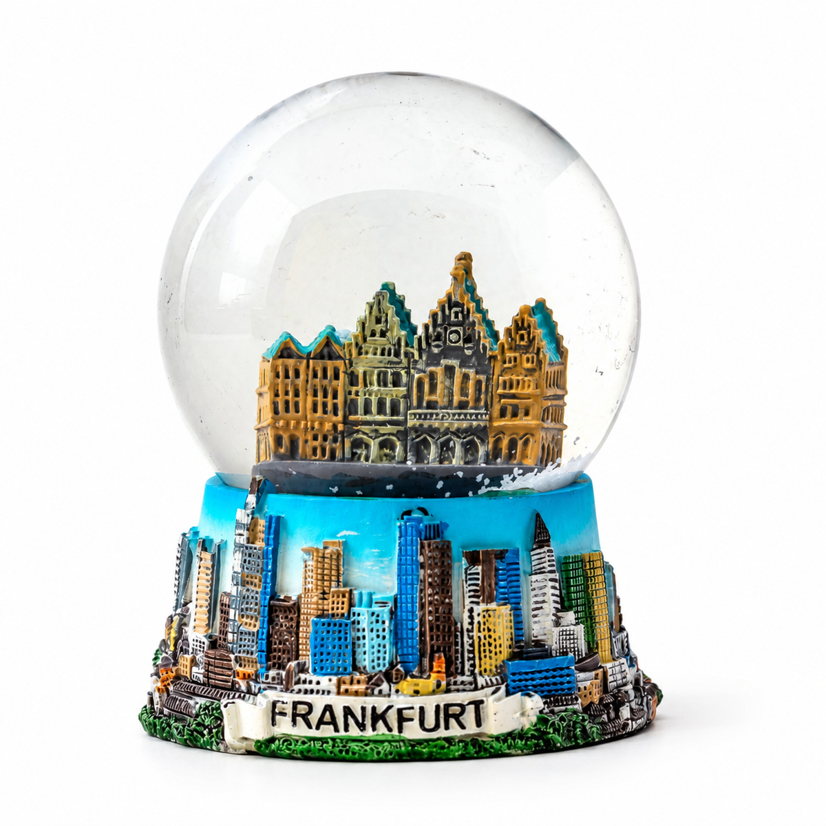 Schneekugel Frankfurt groß – Deutschland Souvenir