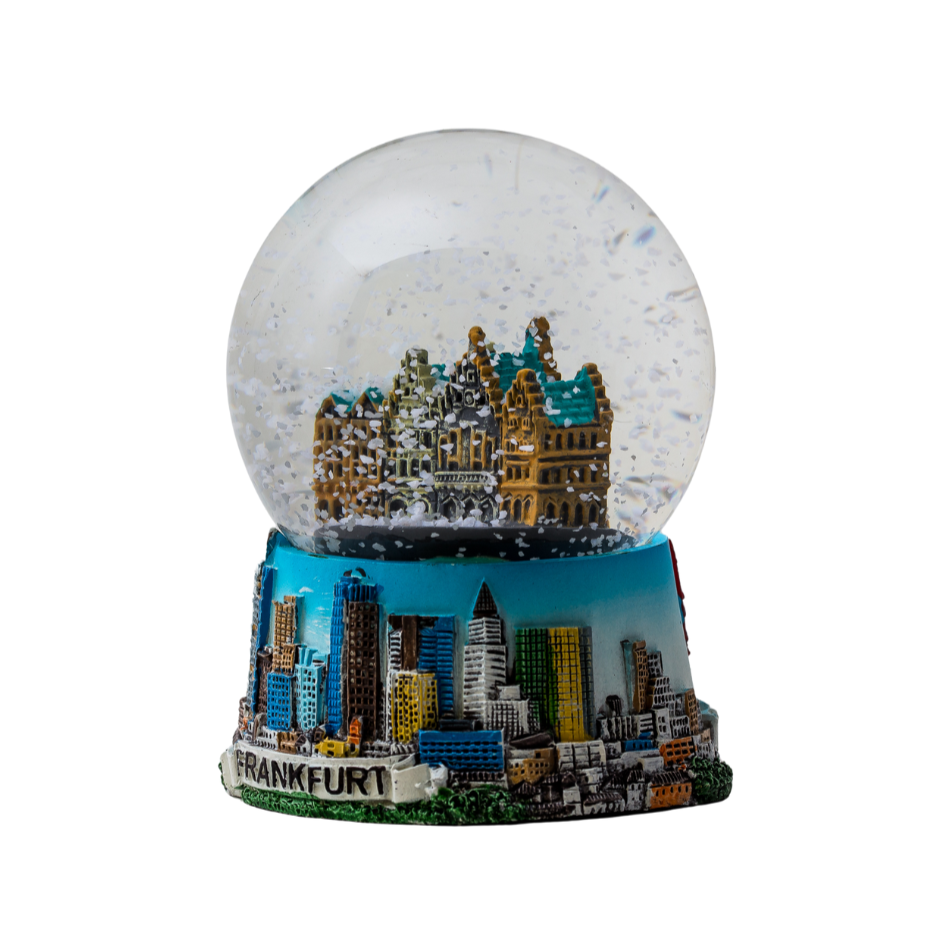 Schneekugel Frankfurt klein – Deutschland Souvenir