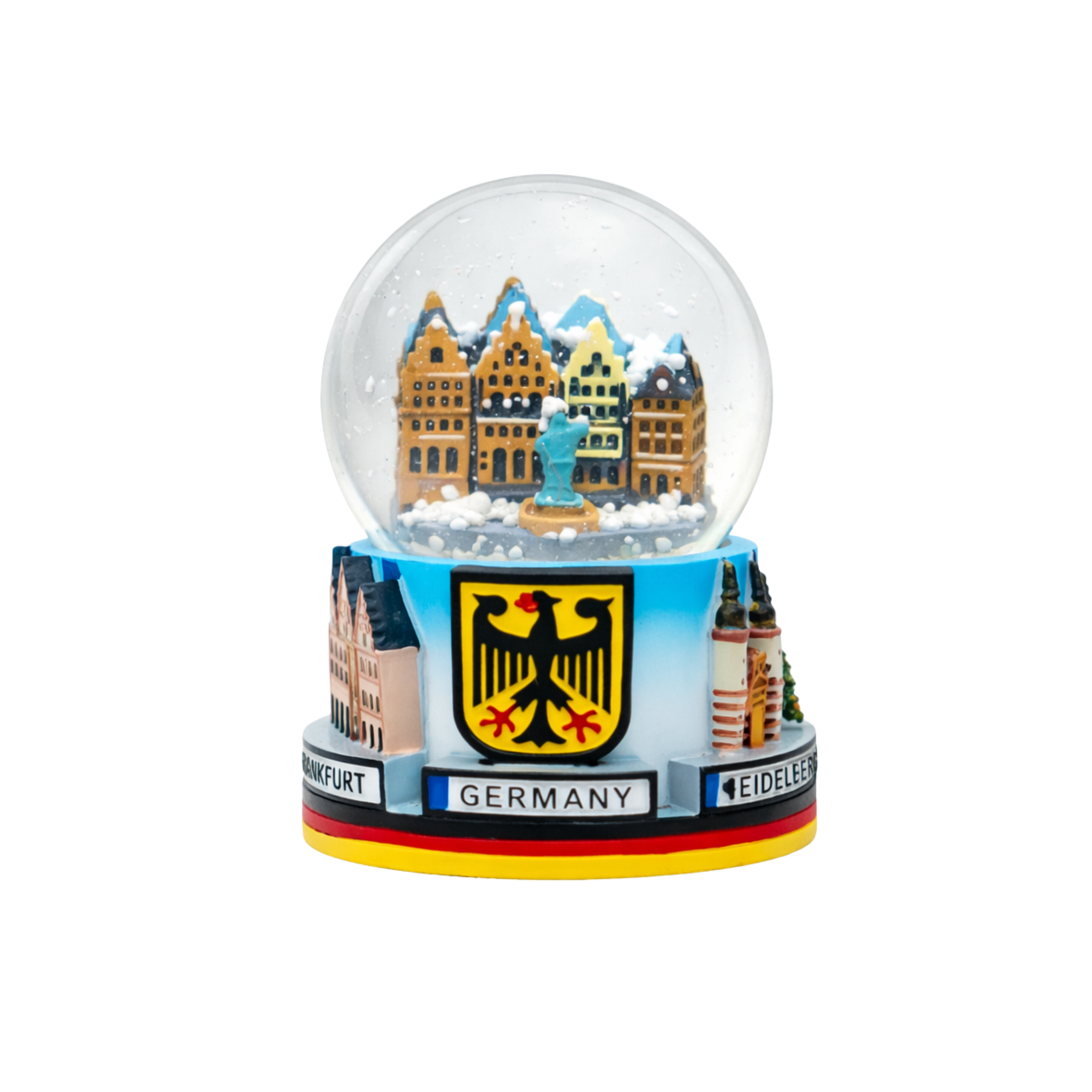Schneekugel Frankfurt klein – Deutschland Souvenir