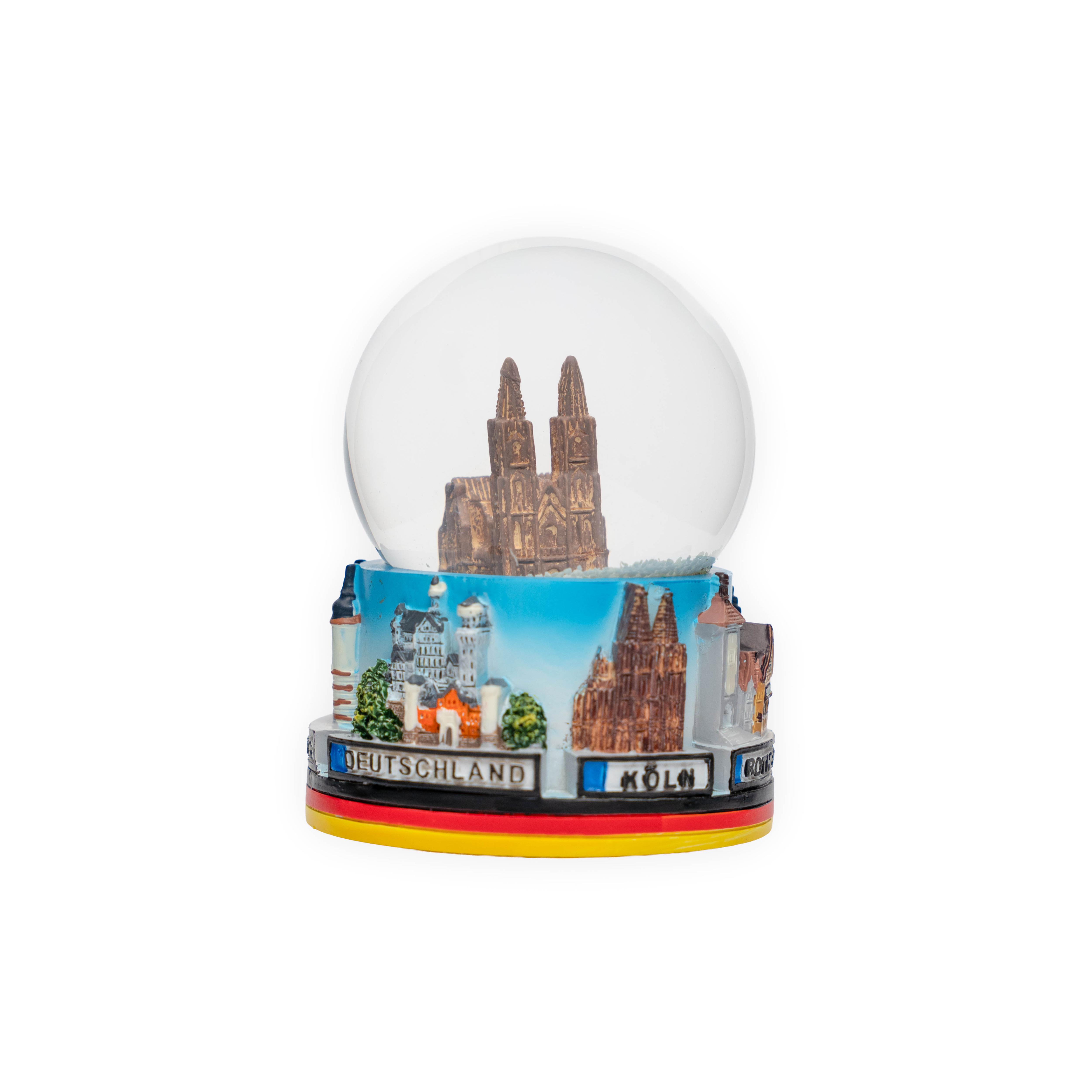 Kleine Schneekugel mit dem Kölner Dom als Motiv - Deutschland Souvenir