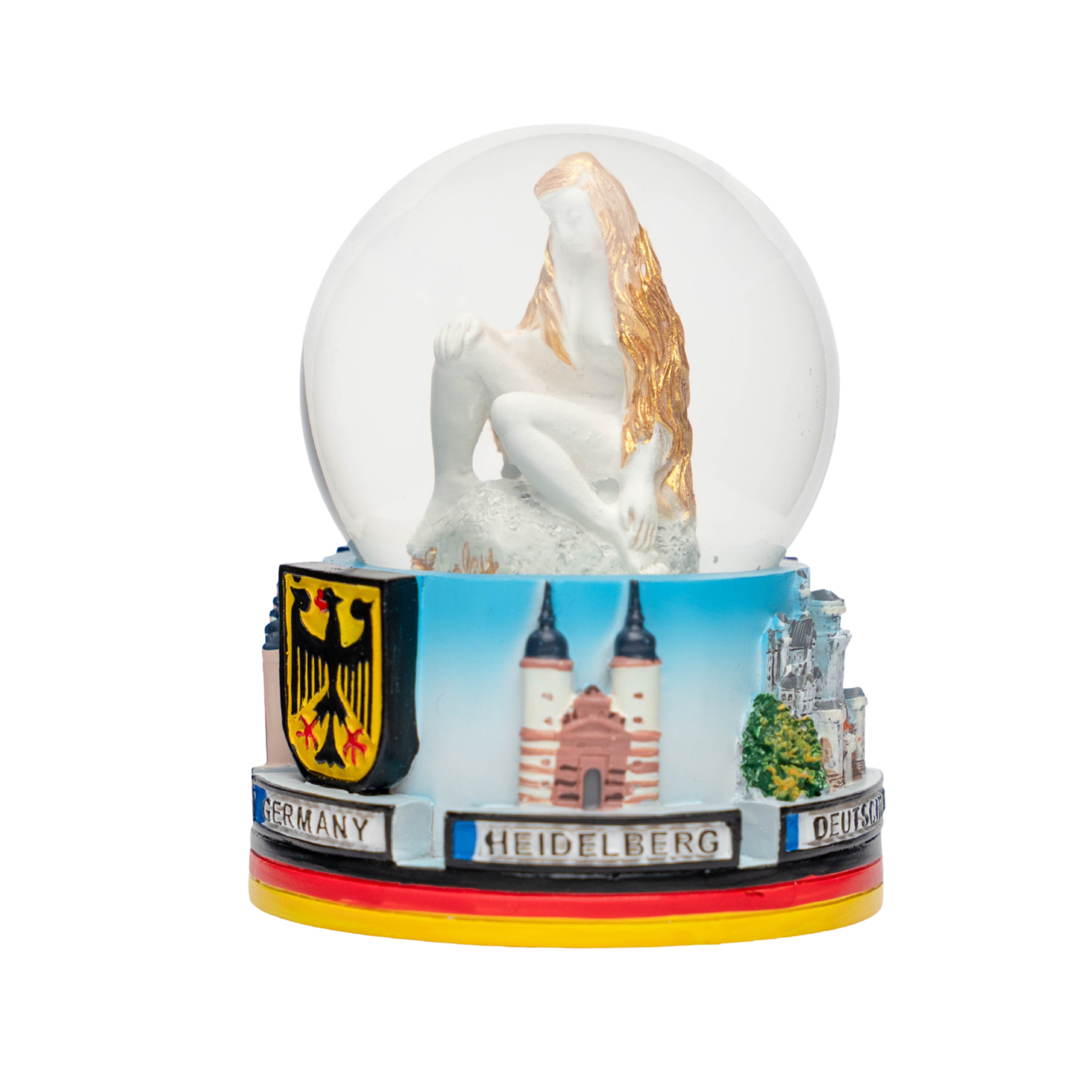 Schneekugel Loreley groß – Deutschland Souvenir