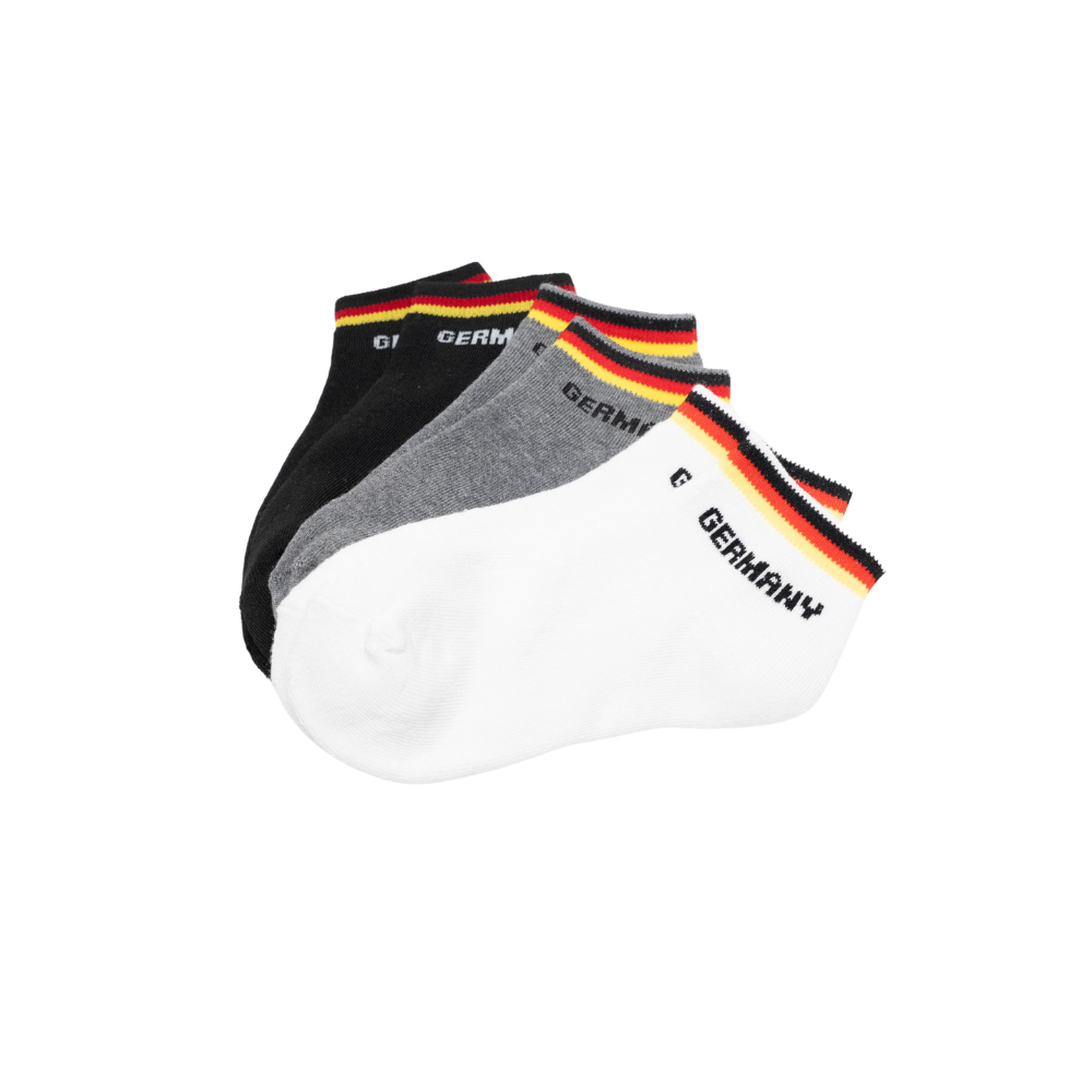Weiße Socken mit Deutschland-Design – Deutschland Souvenir – Hauptansicht